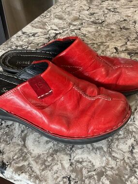 Red Joseph seibel mules